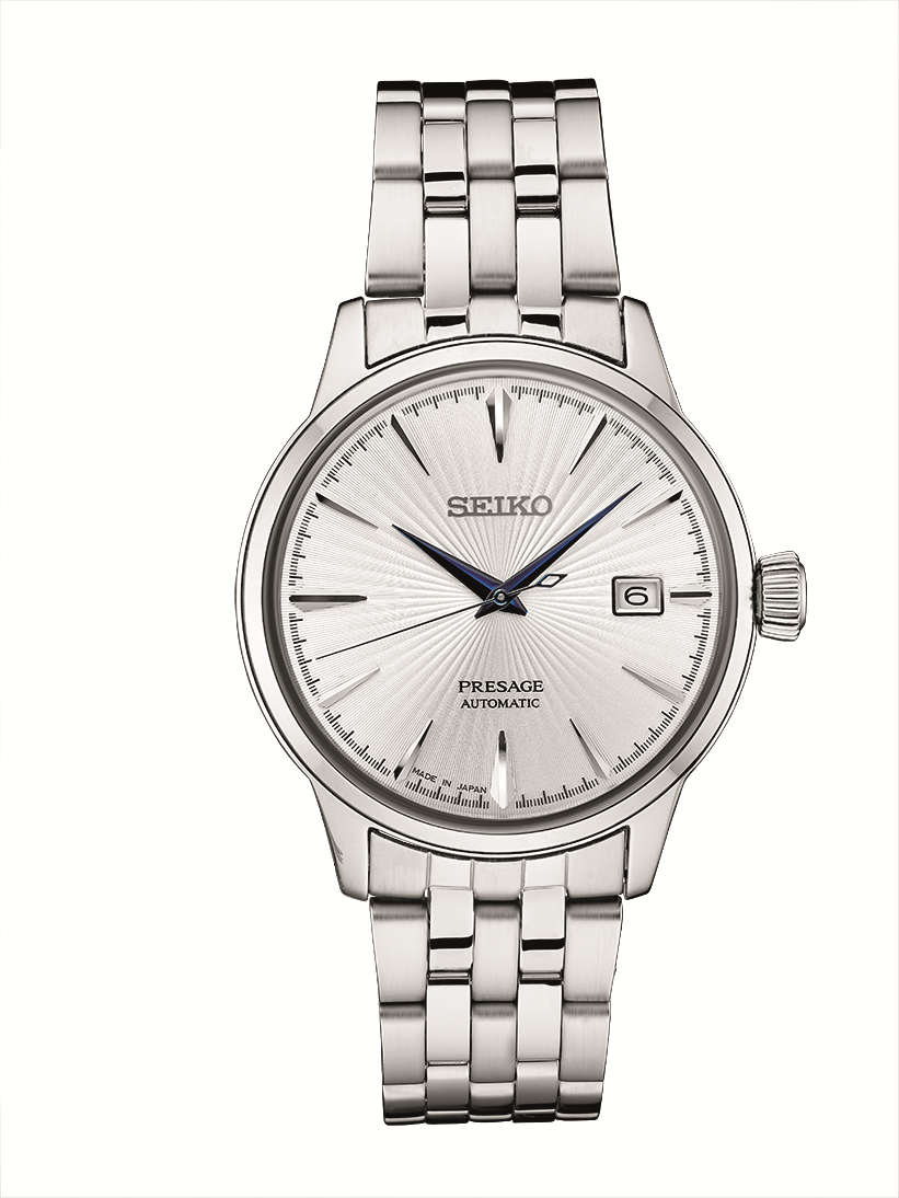 Seiko Men's Presage Watch from the front view