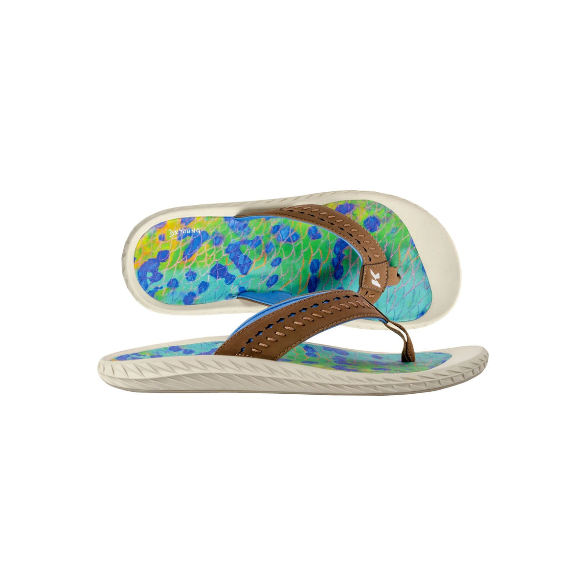 Korkers Fish Flip Dorado with Fixed Kling-On Deck Sole