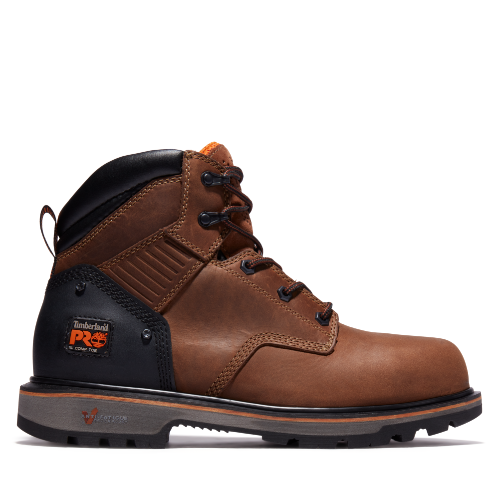 Men's 6 In Ballast CT FP CSA in Gaucho Saddleback