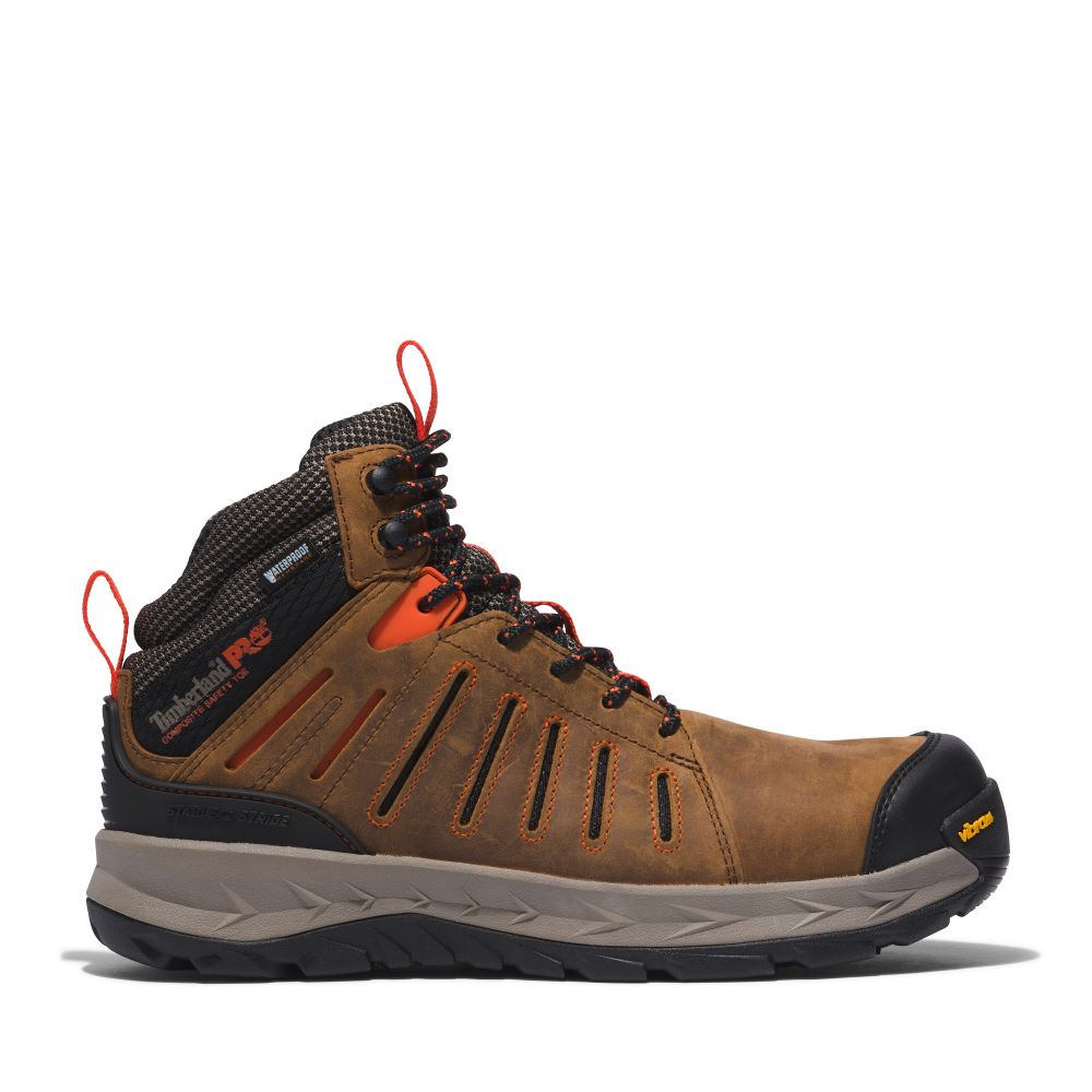 Men's TrailWind NT WP in Brown Cherry Tomato
