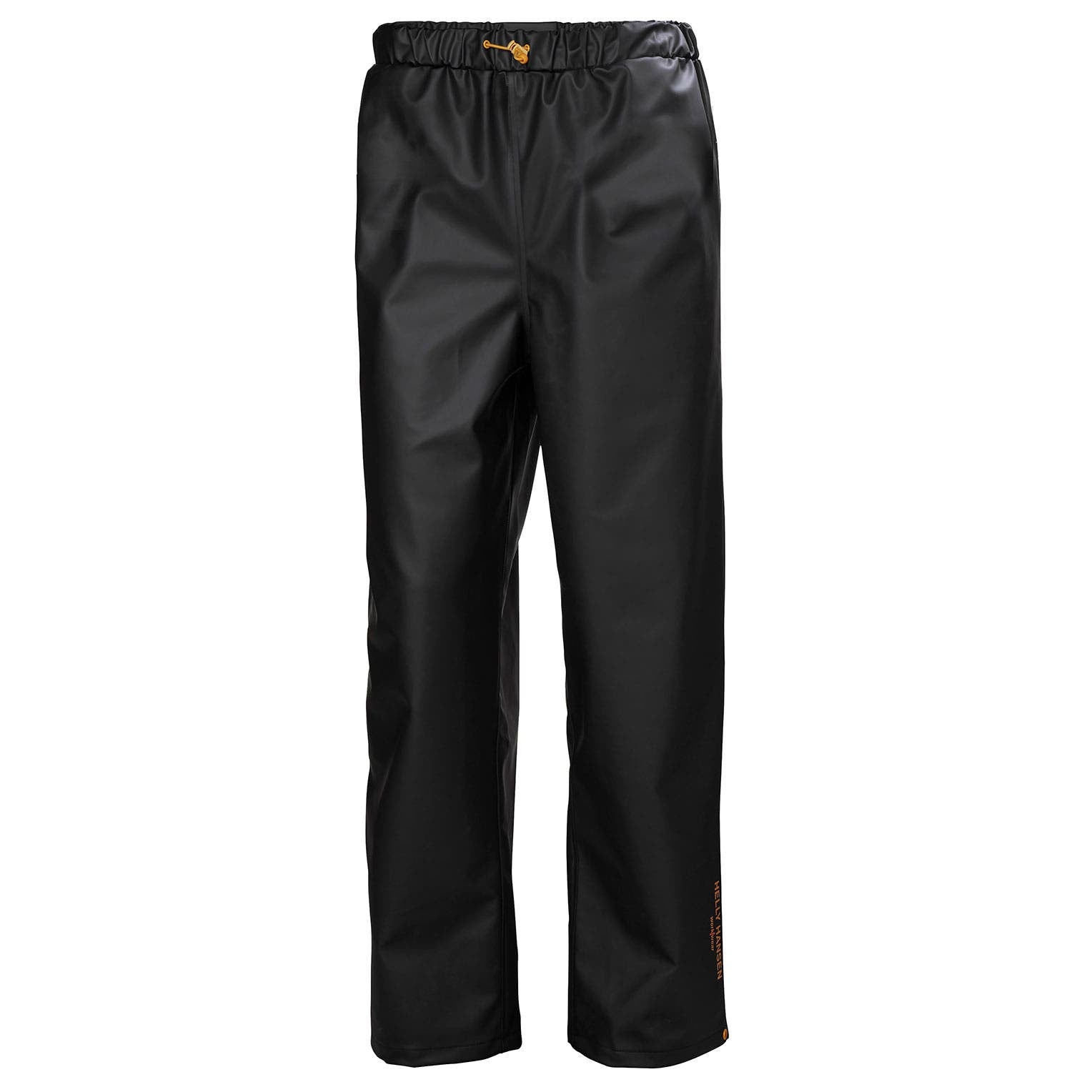 Helly Hansen Men's Gale Rain Pant in Black from the front