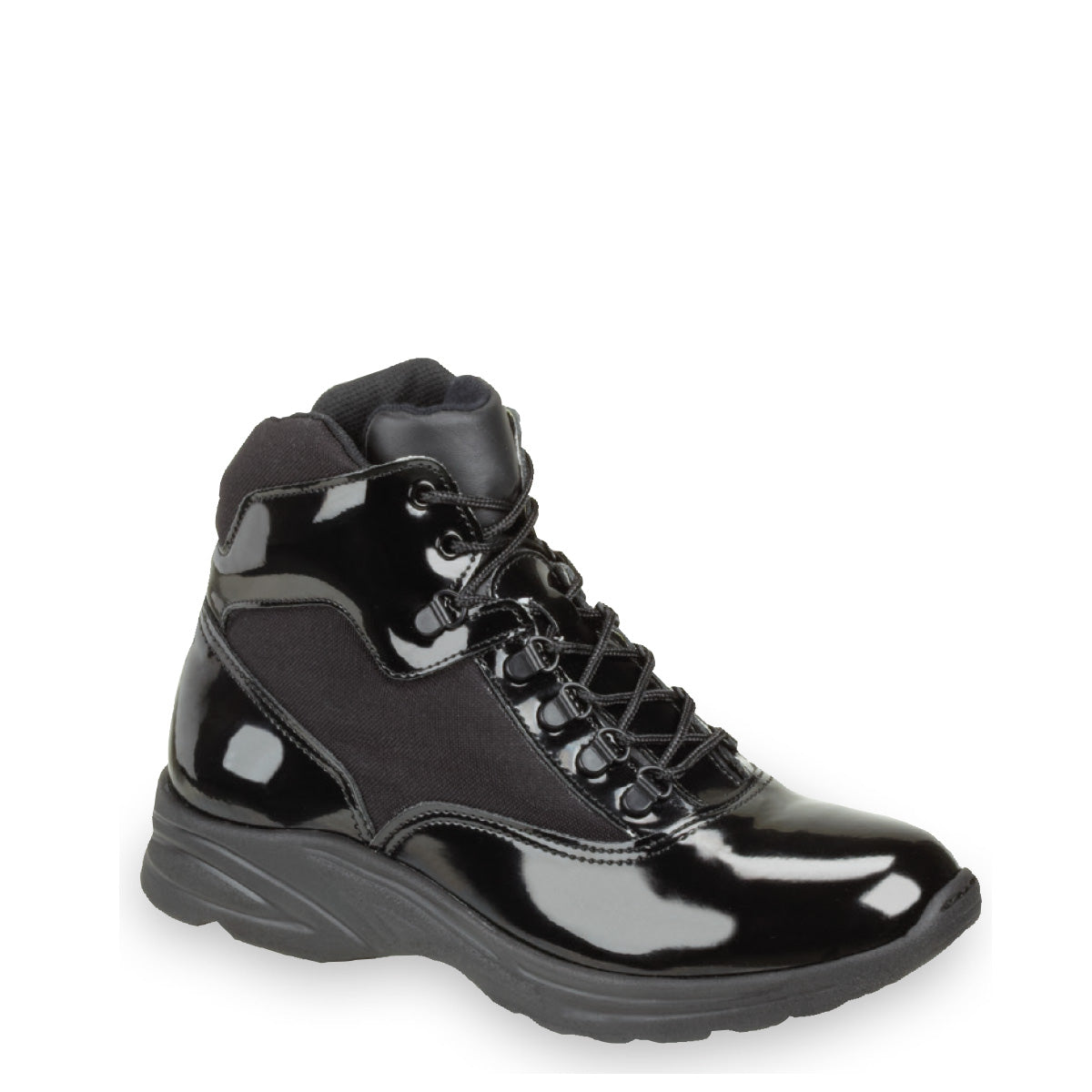 Thorogood 831-6833 Unisex Poromeric Cross-Trainer Plus Boot in Black from the side
