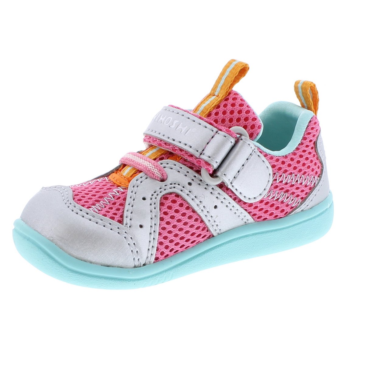 Baby Tsukihoshi Marina Sneaker in Lavender/Navy from the front view