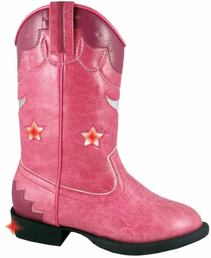 Children's Smoky Mountain Austin Lights Boot in Pink