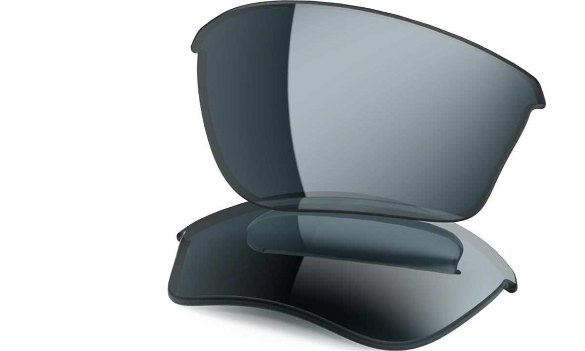 Men's Oakley Half Jacket 2.0 XL Replacement Lens in Grey from the front view