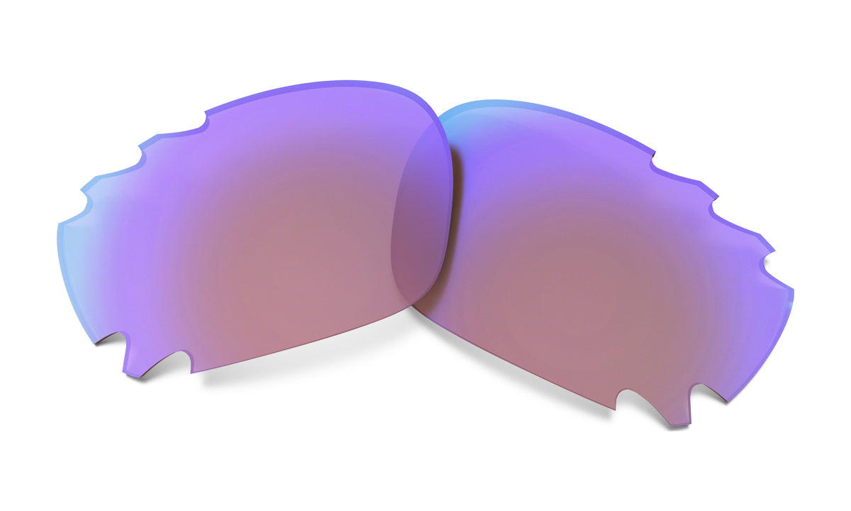 Men's Oakley Racing Jacket Replacement Lens in G30 Iridium from the front view
