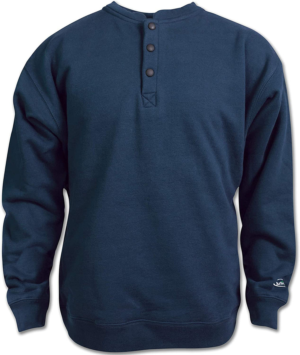 Arborwear Felpa Pullover Spessa In Cotone Da 340g: Con Cappuccio Oversize E Scaldamani, Uomo - 4