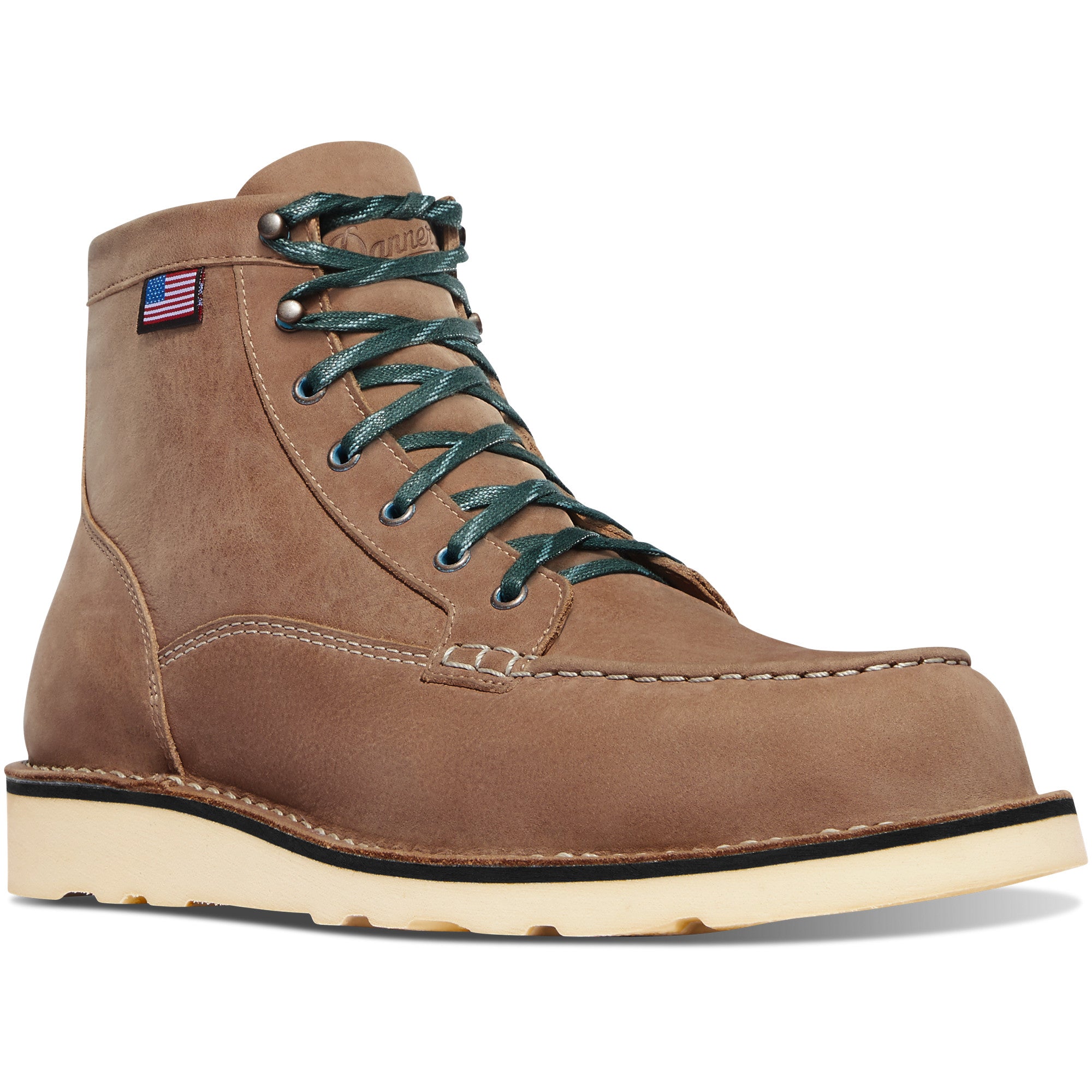 Danner Men's Bull Run Lux Lifestyle Boot in Burro Brown from the side