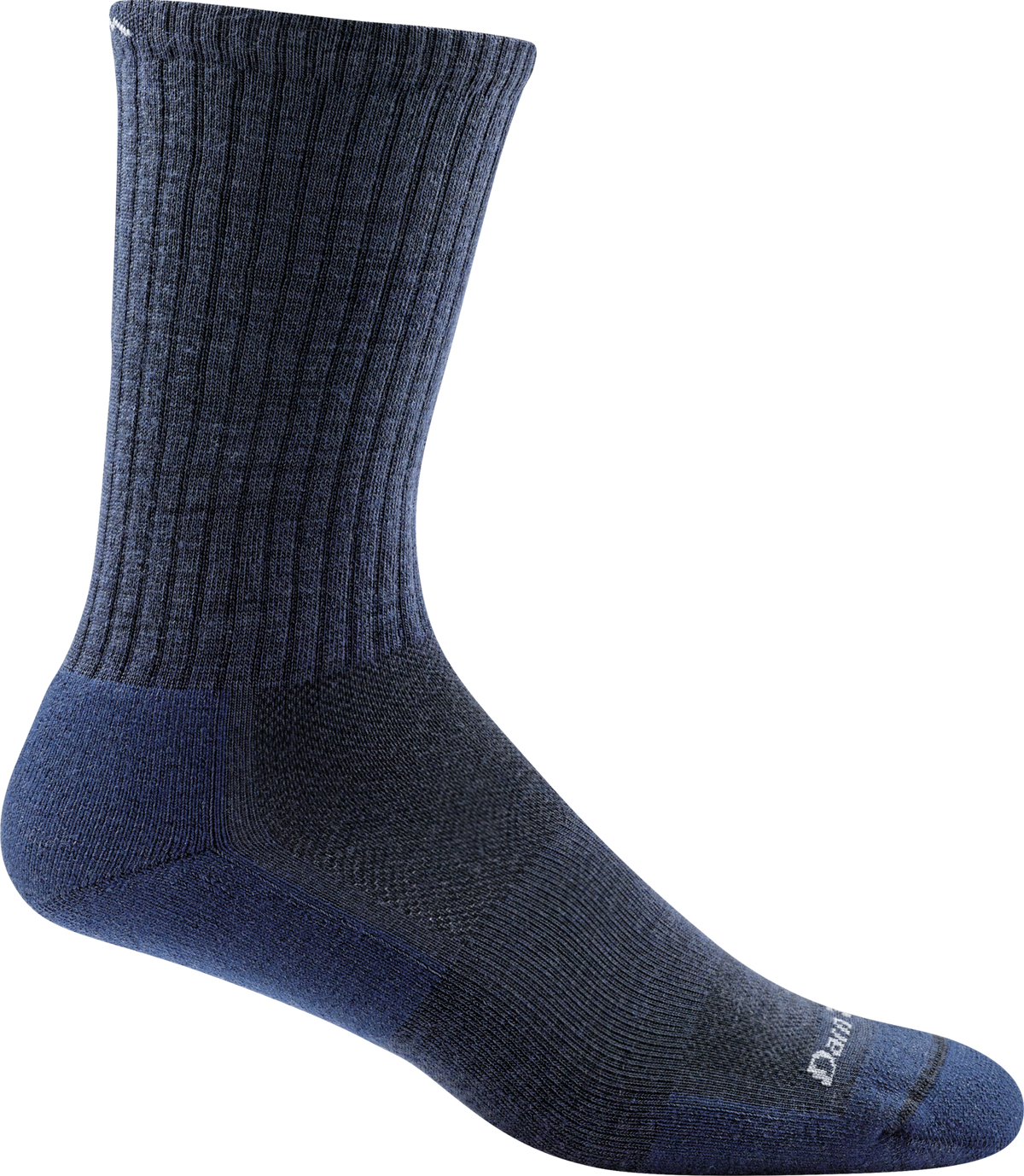 Men's Darn Tough Standard Crew Lightweight with Cushion Sock in Navy