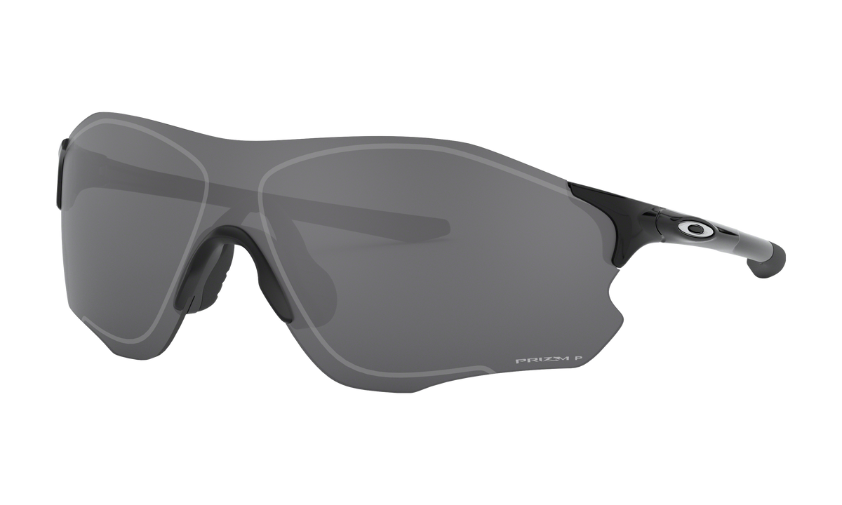 Men's Oakley Evzero Path (Asia Fit) Sunglasses in Polished Black Prizm Black Polarized