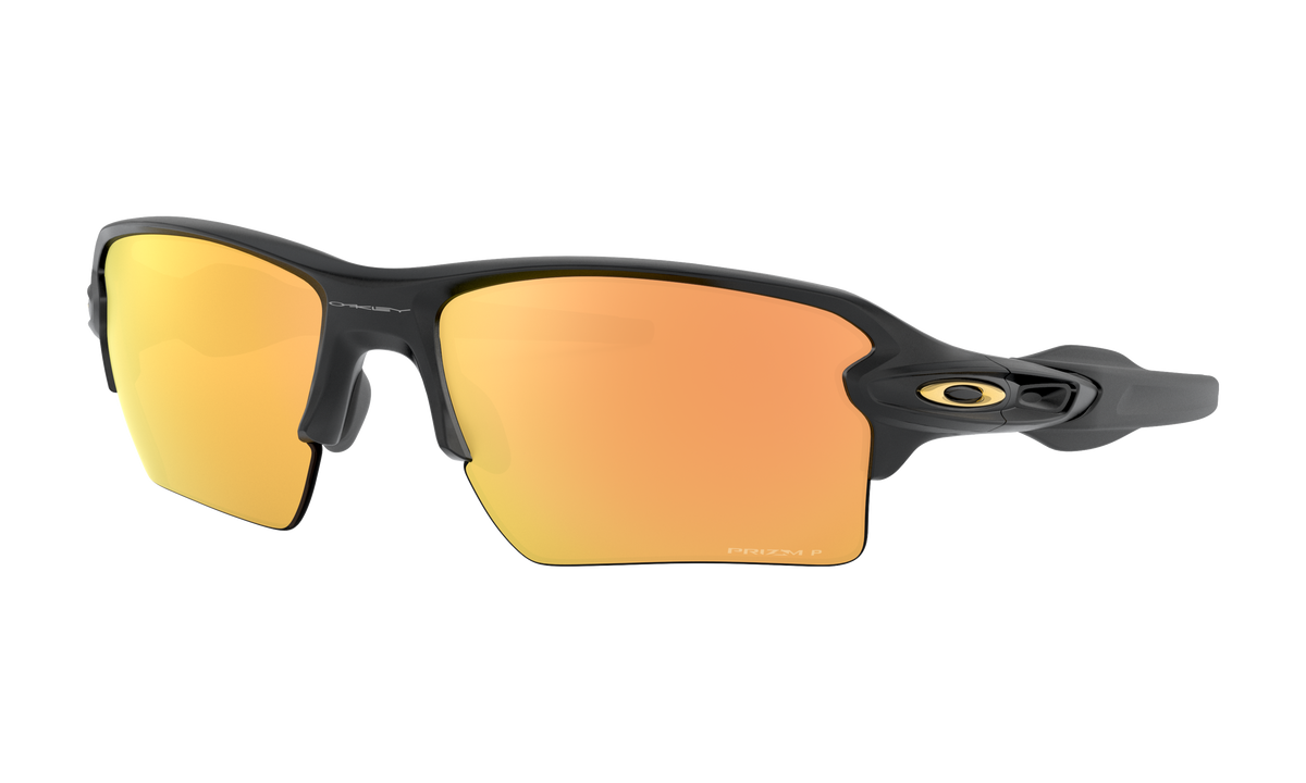 Men's Oakley Flak 2.0 XL Sunglasses in Matte Black Prizm Rose Gold Polarized