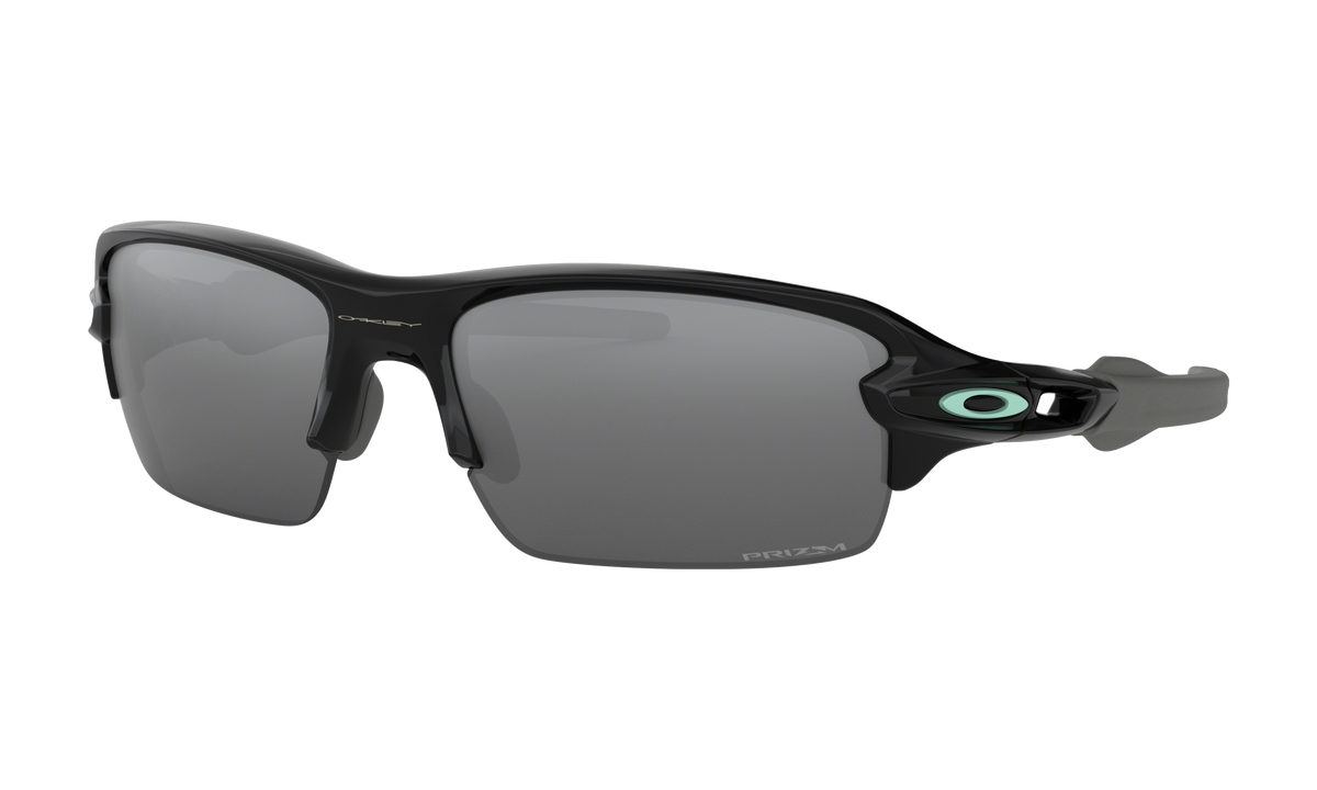 Men's Oakley Flak XS Sunglasses in Polished Black Prizm Black