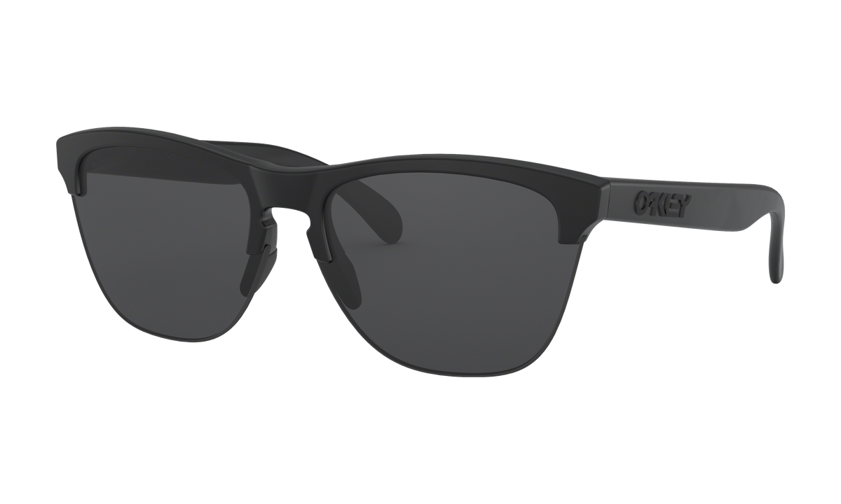 Men's Oakley Frogskins Lite Sunglasses in Matte Black Grey