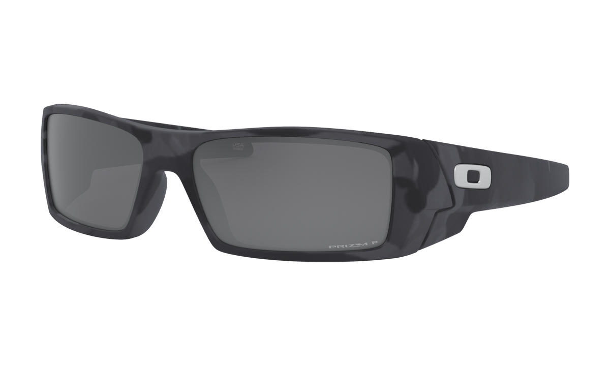 Men's Oakley Gascan Sunglasses in Matte Black Camo Prizm Black Polarized