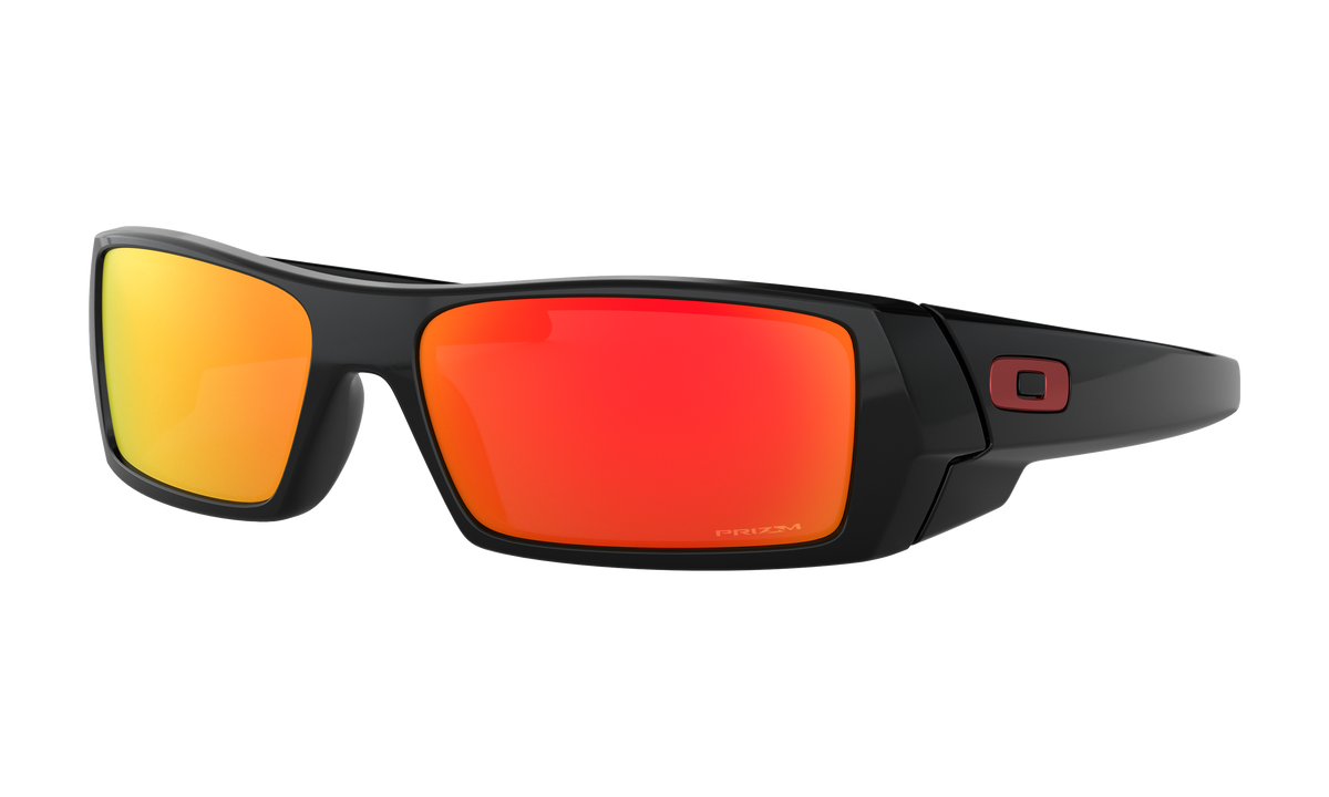 Men's Oakley Gascan Sunglasses in Polished Black Prizm Ruby