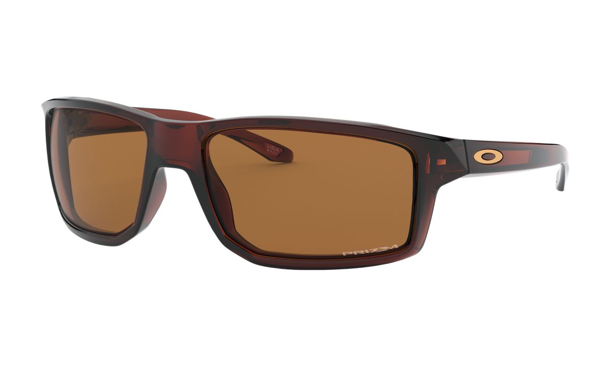 Men's Oakley Gibston Sunglasses in Polished Rootbeer Prizm Bronze