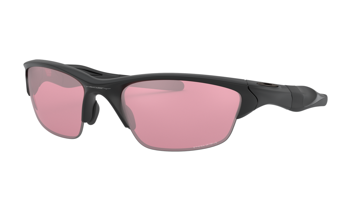 Men's Oakley Half Jacket 2.0 (Asia Fit) Sunglasses in Matte Black Prizm Dark Golf