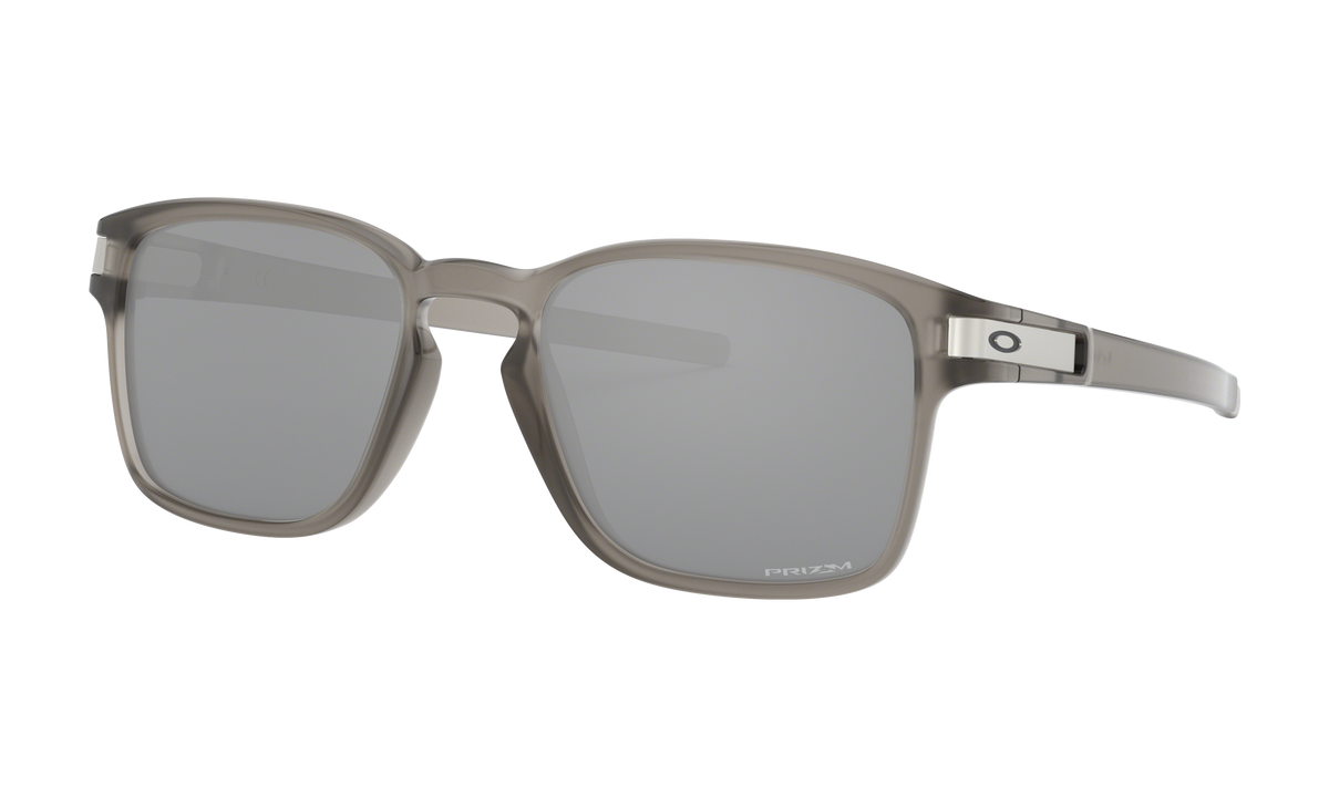 Men's Oakley Latch Sq (Asia Fit) Sunglasses in Matte Grey Ink Prizm Black