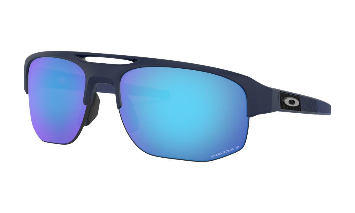 Men's Oakley Mercenary Team USA Collection Sunglasses in Matte Navy Prizm Sapphire Polarized