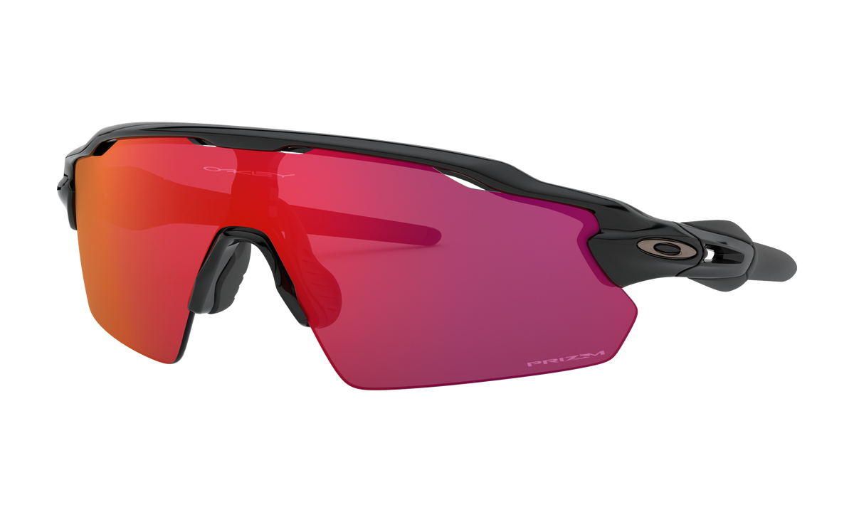 Men's Oakley Radar Ev Pitch Sunglasses in Polished Black Prizm Field