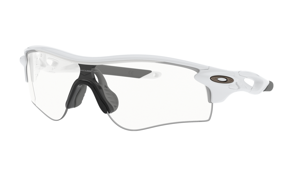 Men's Oakley Radarlock Path (Asia Fit) Sunglasses in Polished White Clear