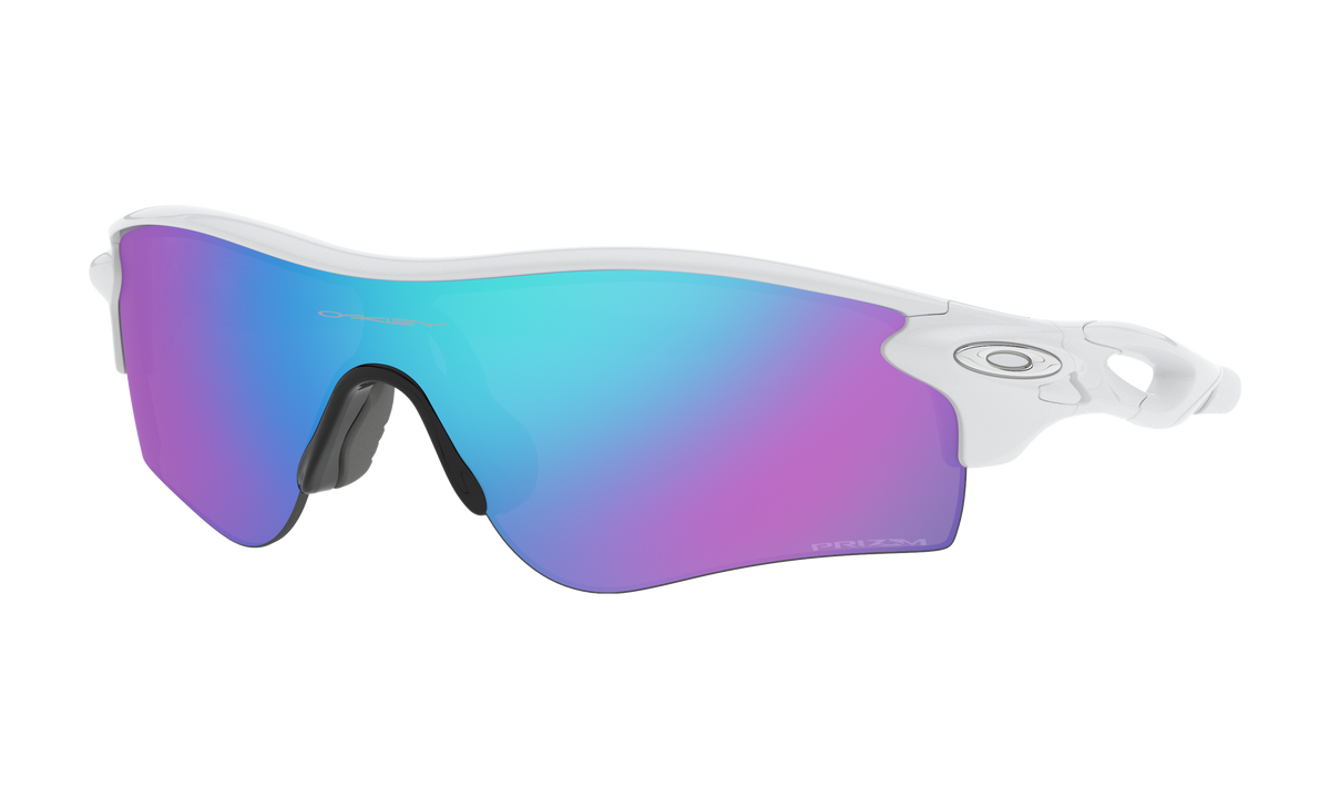 Men's Oakley Radarlock Path (Asia Fit) Sunglasses in White Out Prizm Sapphire