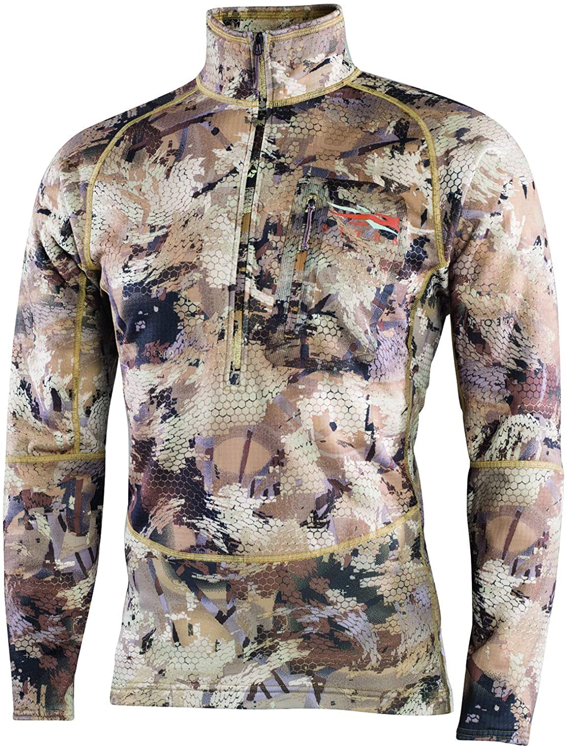 Men's Grinder Zip-T in Optifade Waterfowl