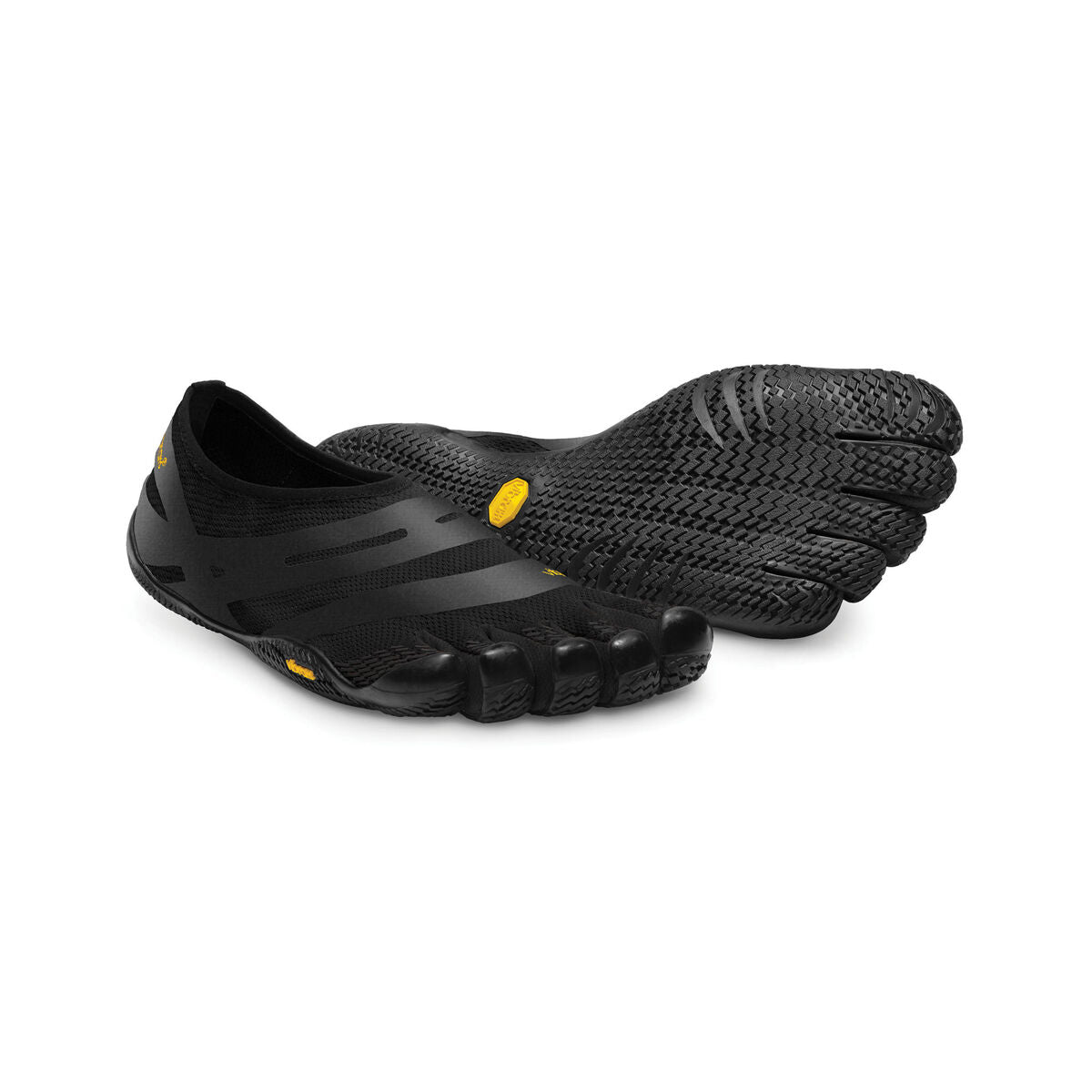 Men's Vibram Five Fingers EL-X Training Shoe in Black from the front