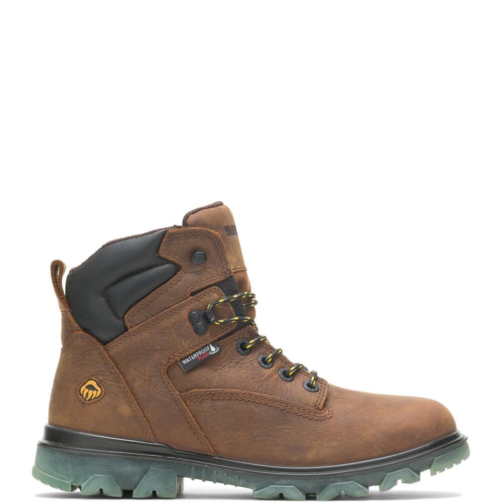 Wolverine Men's I-90 Mid Waterproof Boot in Sudan Brown