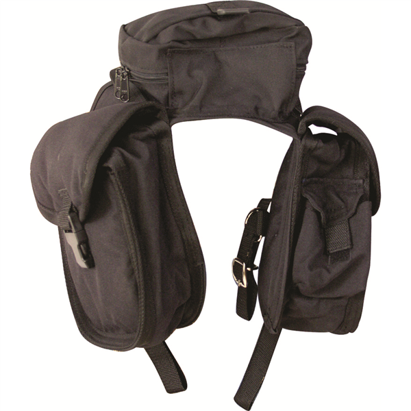 Unisex Cashel English Front Bag Black