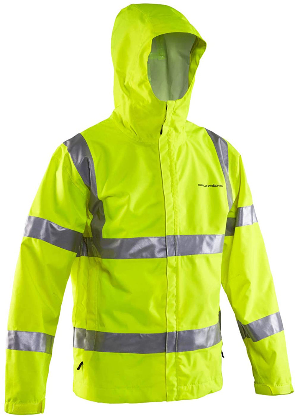 Weather Watch Jacket in Reflective Yellow color from the front view