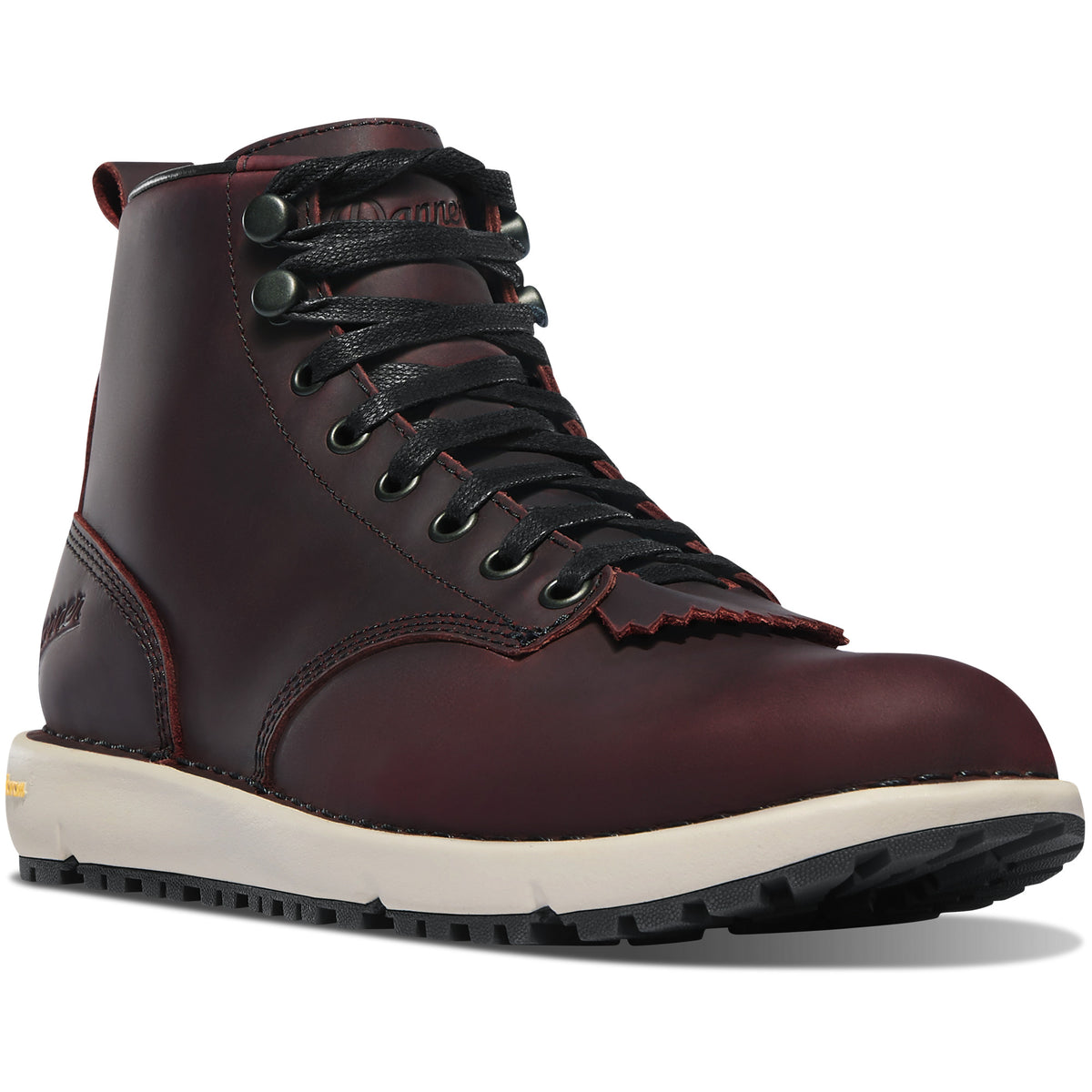 Danner Women's Logger 917 Lifestyle Boot in Port from the side