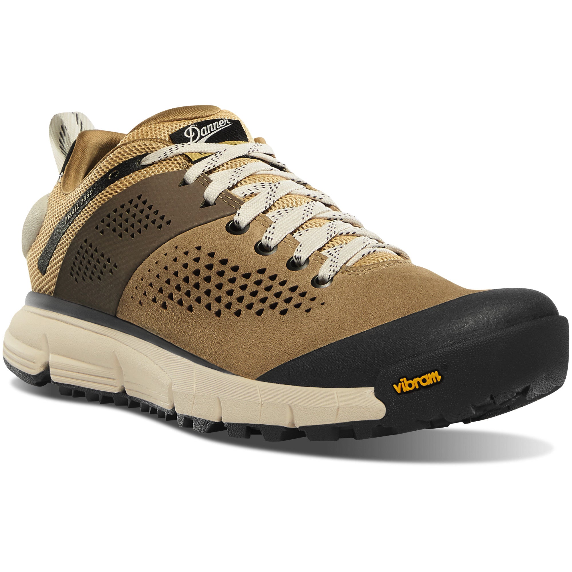 Danner Women's Trail 2650 3" Hiking Shoe in Bronze/Wheat from the side
