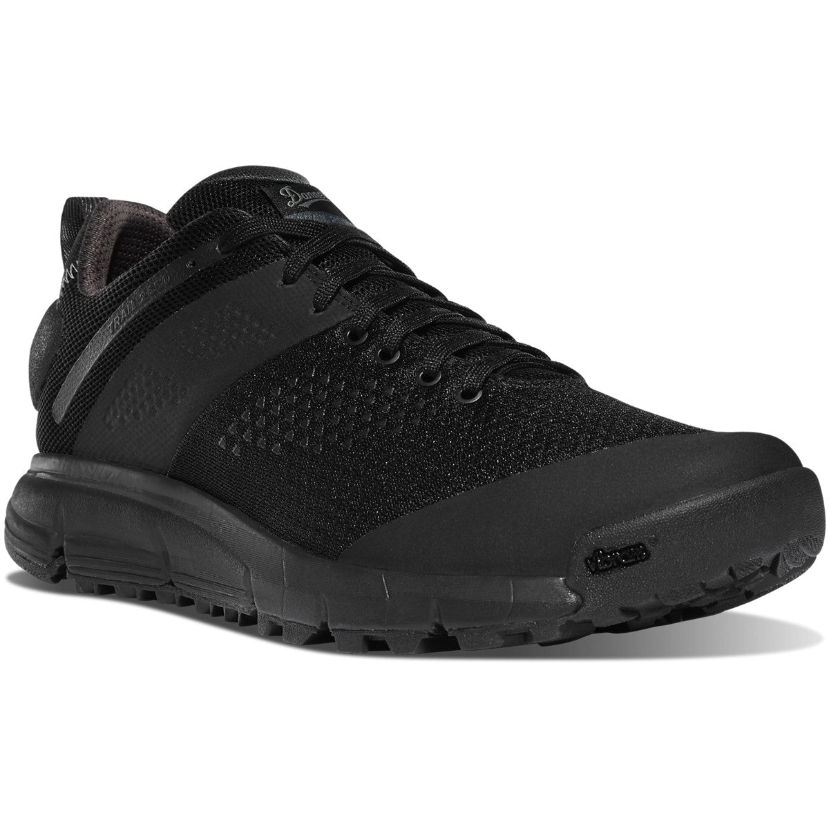Women's Danner Trail 2650 Mesh 3" Lifestyle Shoe in Black Shadow from the front