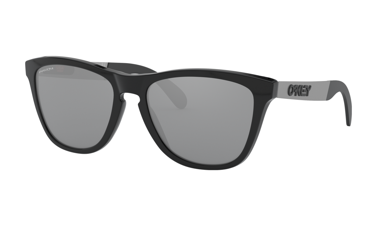Women's Oakley Frogskins Mix Sunglasses in Polished Black Prizm Black