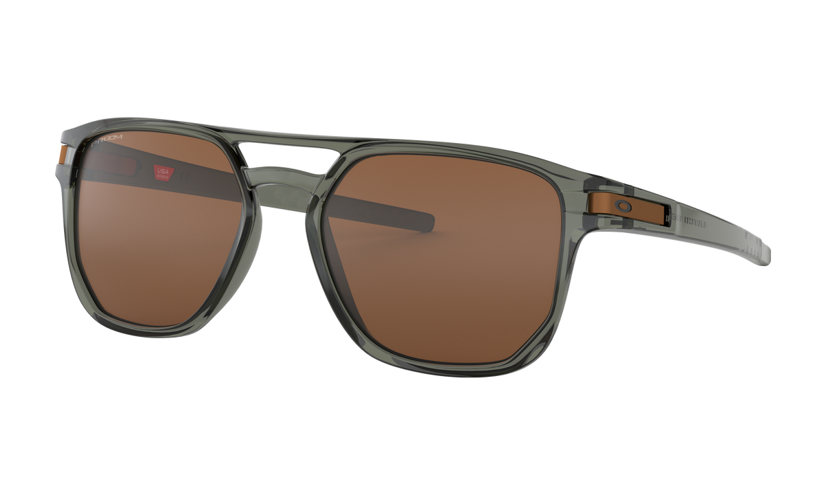 Women's Oakley Latch Beta Sunglasses in Olive Ink Prizm Tungsten