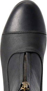 Ariat Women's WMS Heritage Iv Zip H2o Ins Blk Equestrian Boot