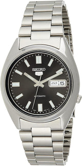 Seiko 5 Sports Men's Stainless Watch from the front view