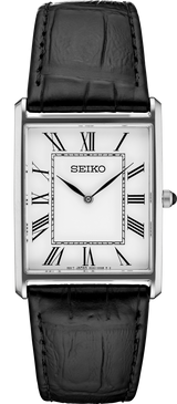 Seiko Men's Essentials Watch from the front view
