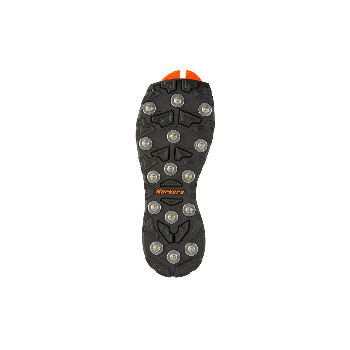 Korkers OmniTrax v3.0 Triple Threat Carbide Spike Sole