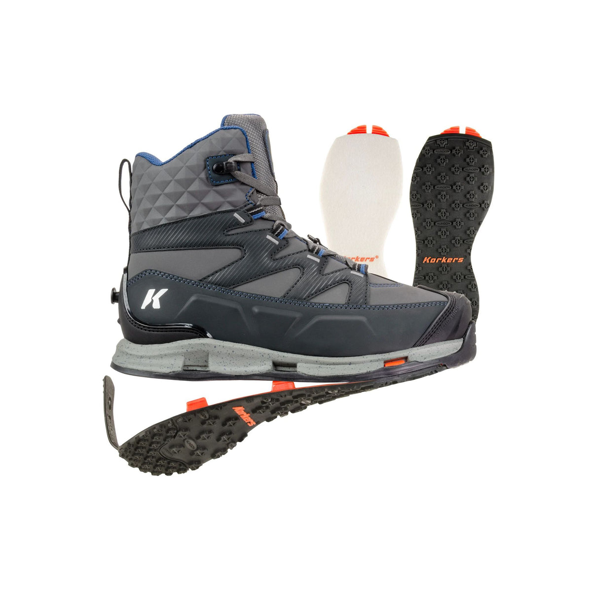 Korkers Bantam Lite with Felt and Kling-On Sole