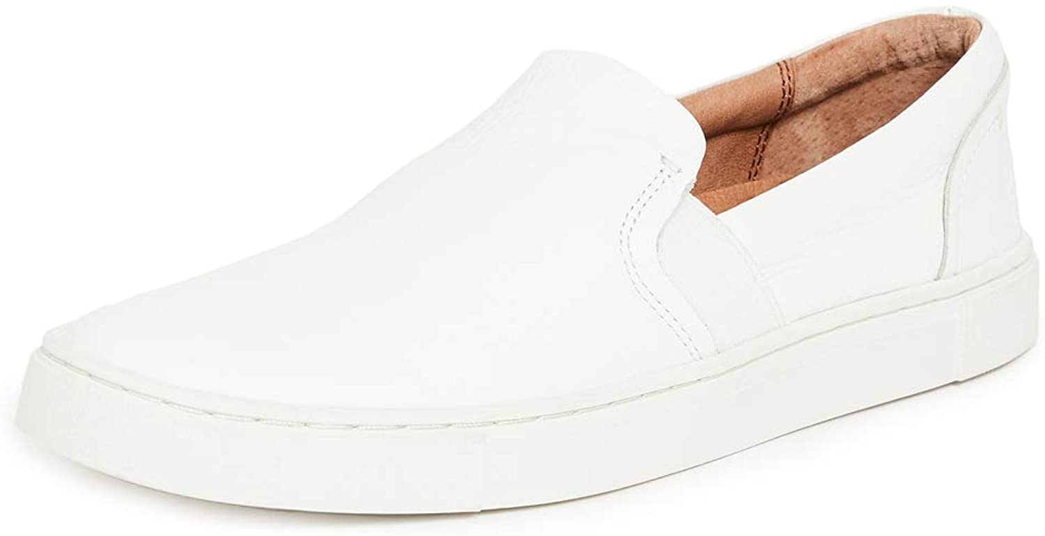 Women's Ivy Slip On Sneakers White from front view
