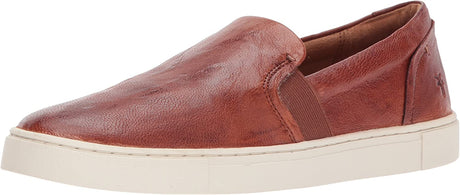 Women's Ivy Slip On Sneaker Cognac from front view