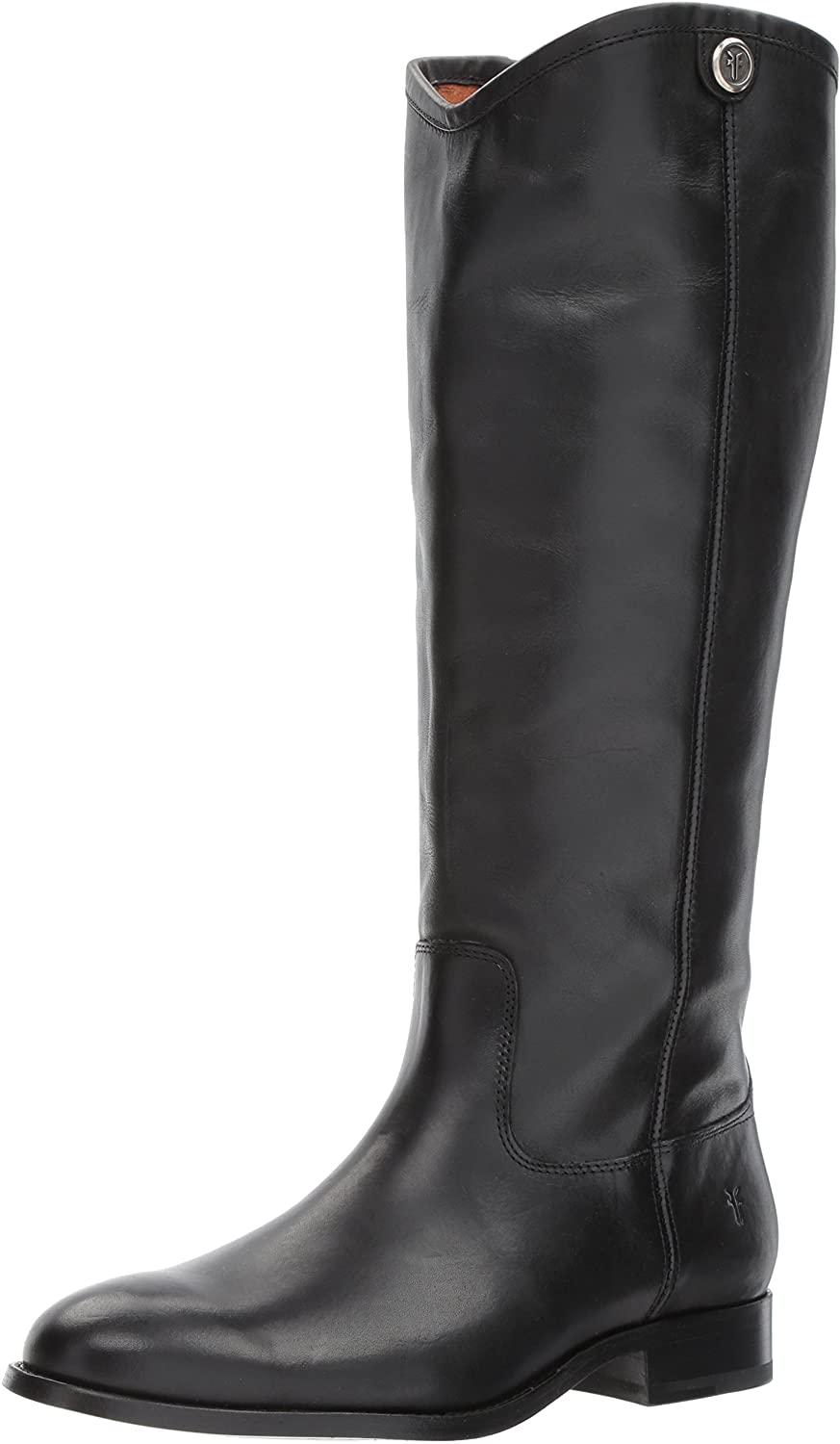 Women's Melissa Button 2 Riding Boot Black from front view
