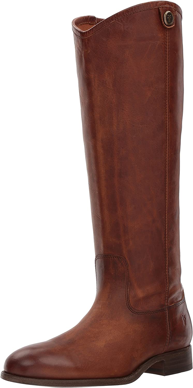 Women's Melissa Button 2 Riding Boot Cognac from front view