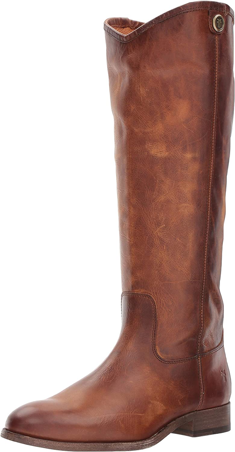 Women's Melissa Button 2 Riding Boot Cognac from front view
