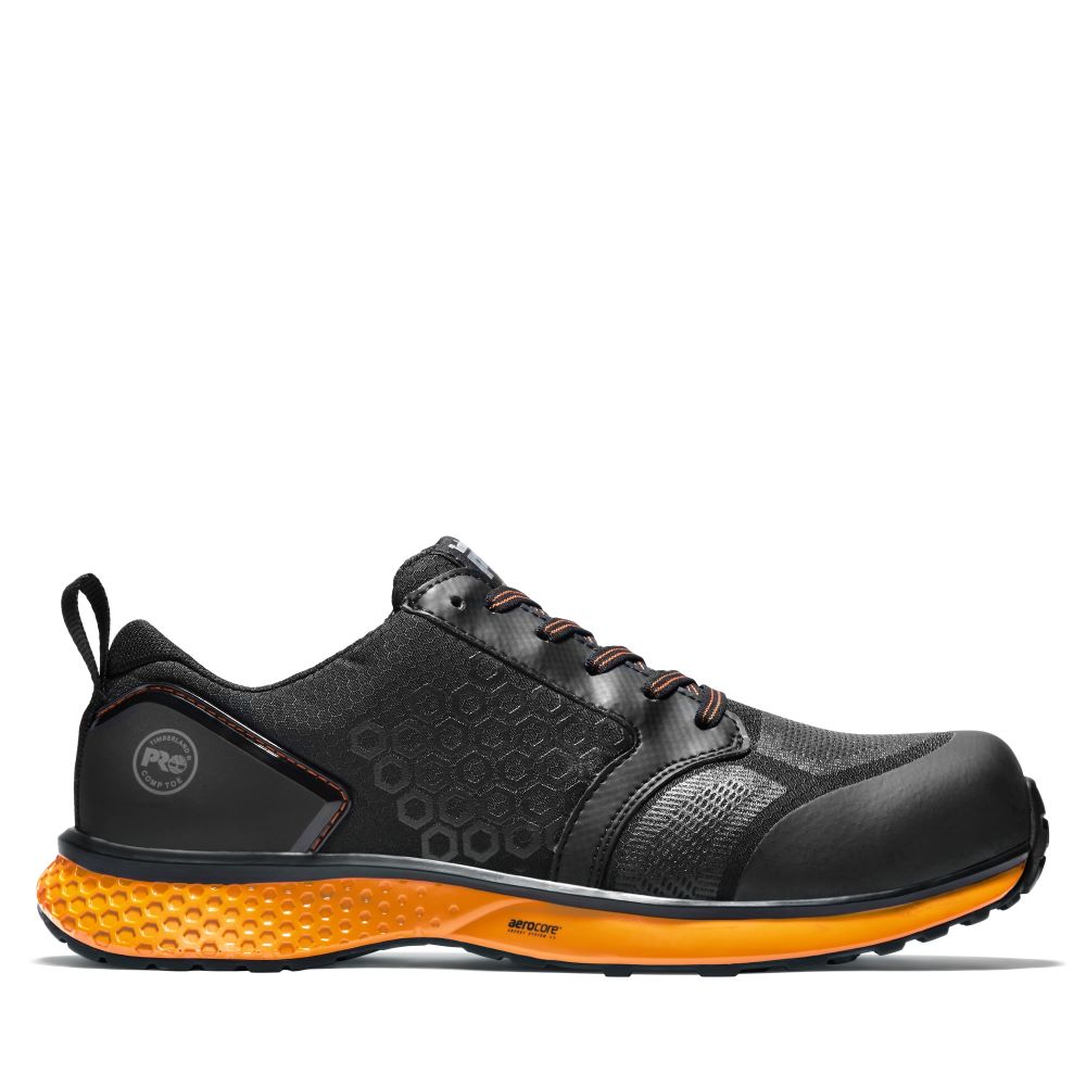 Men's Reaxion NT in Black Orange