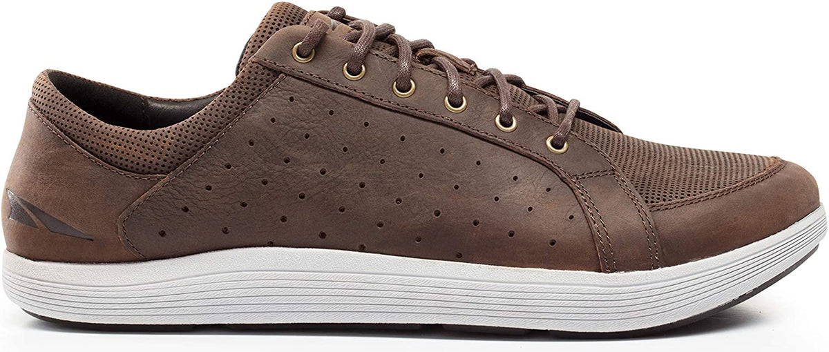 Altra Men's Cayd Sneaker in Brown from the side