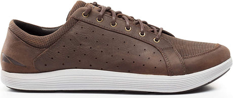Altra Men's Cayd Sneaker in Brown from the side