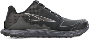 Altra Men's Superior 4.5 Trail Running Shoe in Black Side View